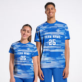 Flight Jersey Glitch - Royal Blue